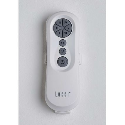 Lucci air 213351 - Dimbare LED Plafond Ventilator RIVIERA 1xGX53/12W/230V zwart + afstandsbediening