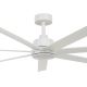 Lucci air 21610849 - Dimbaar ceiling fan ATLANTA 1xGX53/12W/230V white+ + afstandsbediening