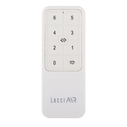 Lucci air 21616149 - Plafondventilator MONZA IP55 zwart + afstandsbediening