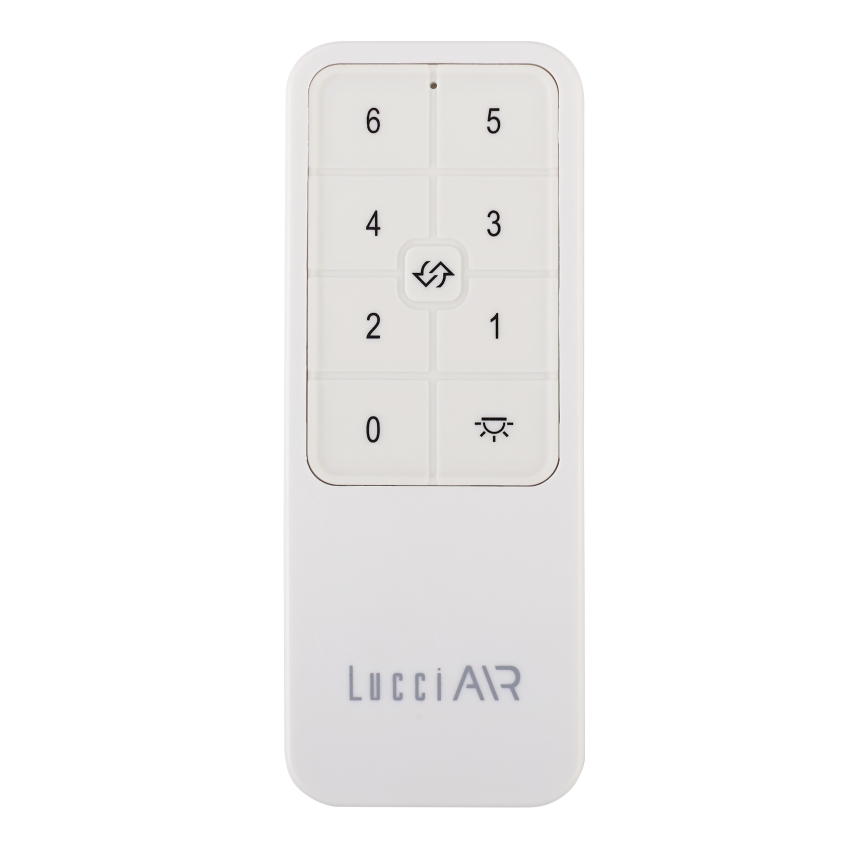 Lucci air 21616149 - Plafondventilator MONZA IP55 zwart + afstandsbediening
