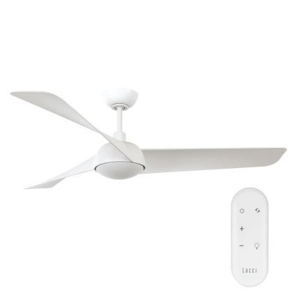 Lucci Air 21617049 - LED-dimbare plafondventilator OSPREY 1xGX53/12W/230V Ø 132 cm wit + afstandsbediening