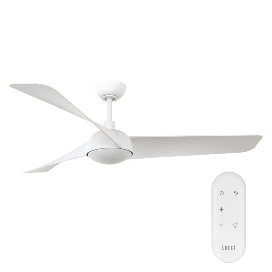 Lucci Air 21617049 - LED-dimbare plafondventilator OSPREY 1xGX53/12W/230V Ø 132 cm wit + afstandsbediening