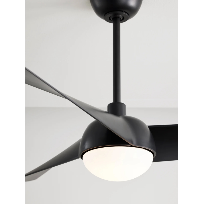 Lucci Air 21617149 - LED-dimbare plafondventilator OSPREY 1xGX53/12W/230V, Ø 132 cm, zwart + afstandsbediening