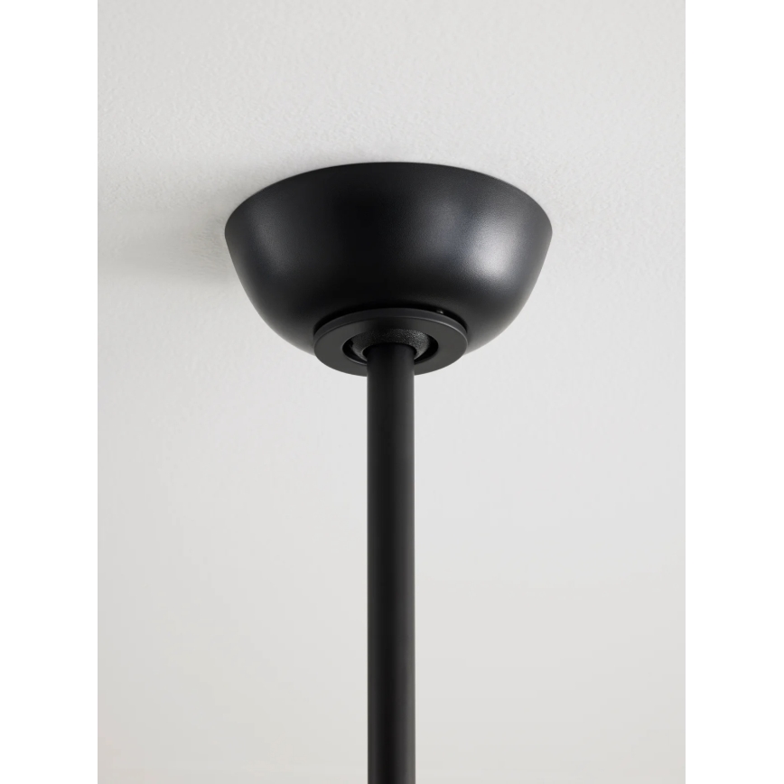 Lucci Air 21617149 - LED-dimbare plafondventilator OSPREY 1xGX53/12W/230V, Ø 132 cm, zwart + afstandsbediening