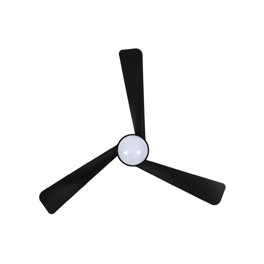 Lucci Air 21617149 - LED-dimbare plafondventilator OSPREY 1xGX53/12W/230V, Ø 132 cm, zwart + afstandsbediening