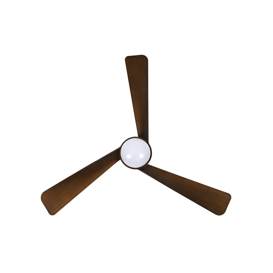 Lucci Air 21617249 - LED-dimbare plafondventilator OSPREY 1xGX53/12W/230V Ø 132 cm brons + afstandsbediening