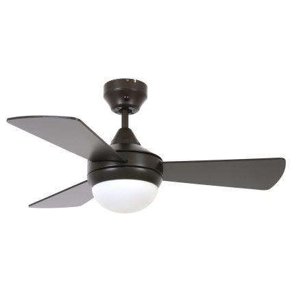Lucci Air 512311 - Plafondventilator AIRLIE HUGGER 2xE27/15W/230V hout/bruin + afstandsbediening