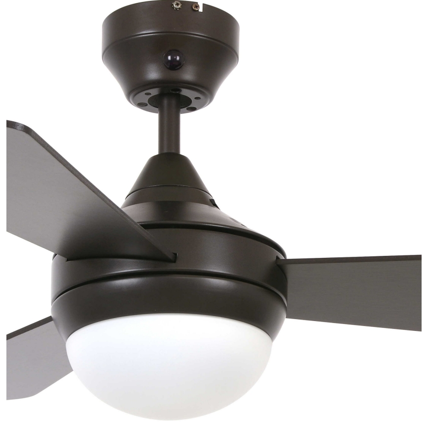 Lucci Air 512311 - Plafondventilator AIRLIE HUGGER 2xE27/15W/230V hout/bruin + afstandsbediening