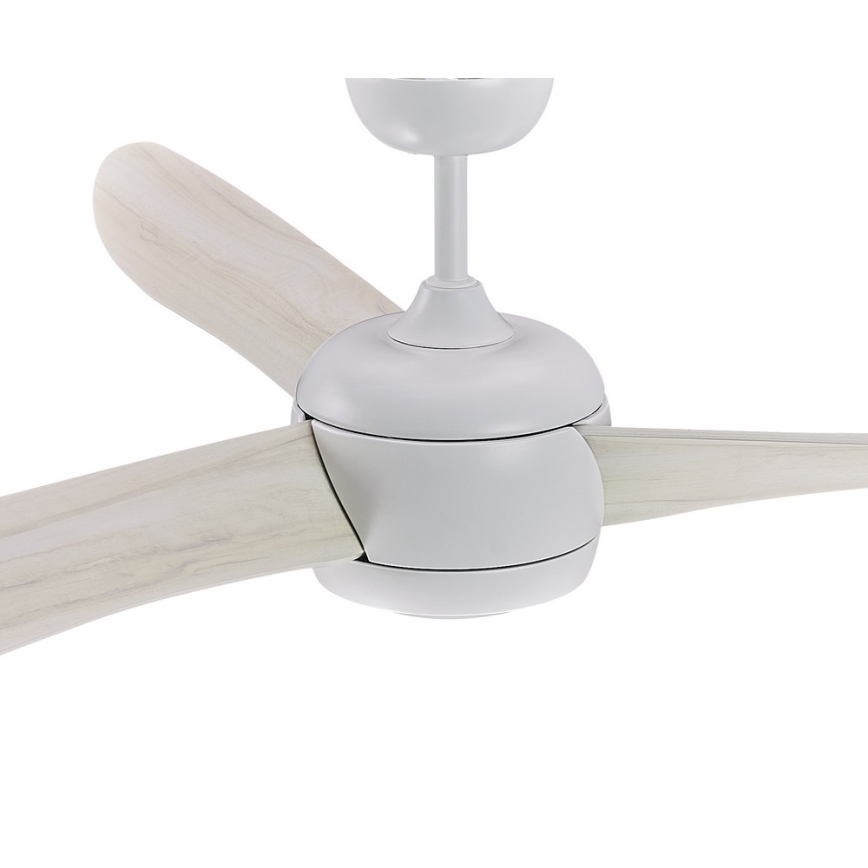 Lucci air 512911 - LED plafondventilator AIRFUSION NORDIC LED/20W/230V hout/wit Ø 142 cm + met afstandsbediening