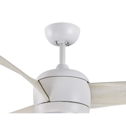 Lucci air 512911 - LED plafondventilator AIRFUSION NORDIC LED/20W/230V hout/wit Ø 142 cm + met afstandsbediening
