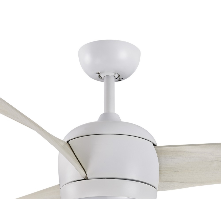 Lucci air 512911 - LED plafondventilator AIRFUSION NORDIC LED/20W/230V hout/wit Ø 142 cm + met afstandsbediening