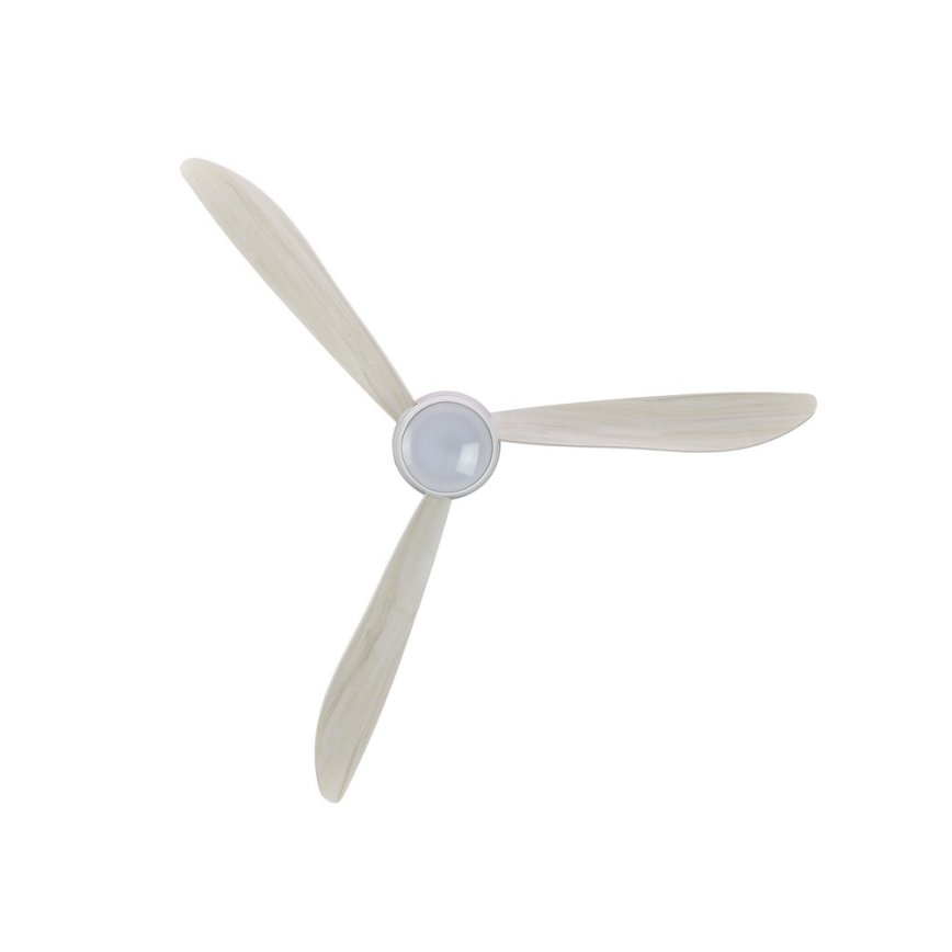 Lucci air 512911 - LED plafondventilator AIRFUSION NORDIC LED/20W/230V hout/wit Ø 142 cm + met afstandsbediening