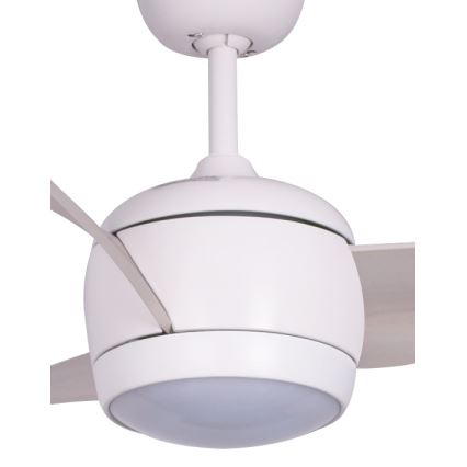 Lucci air 512911 - LED plafondventilator AIRFUSION NORDIC LED/20W/230V hout/wit Ø 142 cm + met afstandsbediening