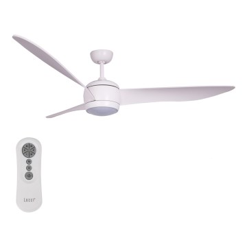 Lucci air 512911 - LED plafondventilator AIRFUSION NORDIC LED/20W/230V hout/wit Ø 142 cm + met afstandsbediening
