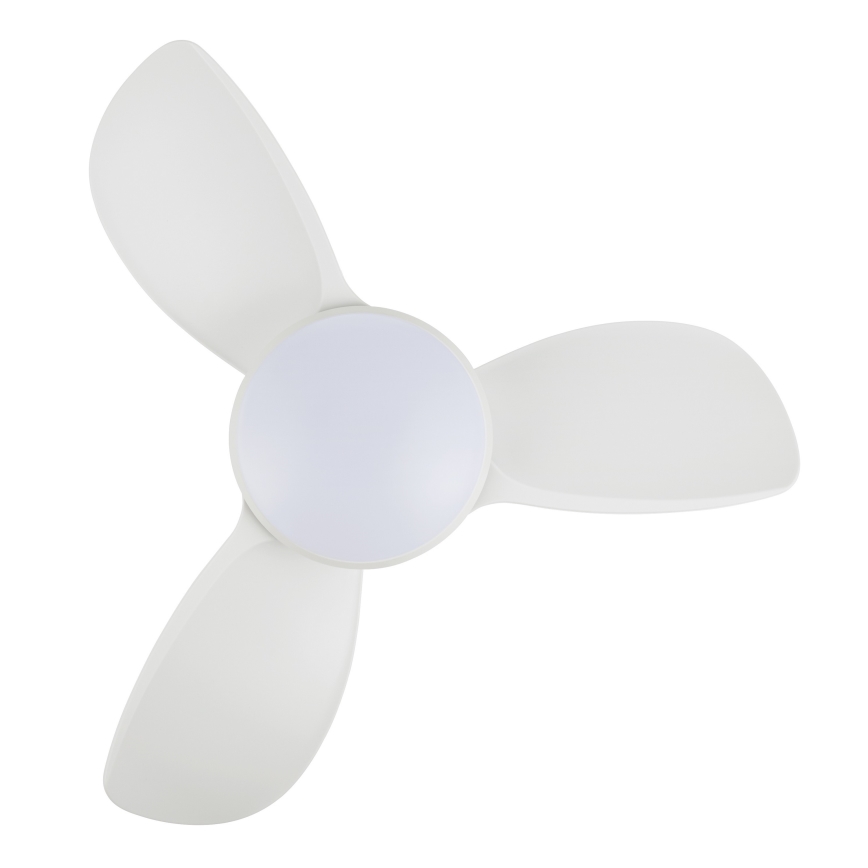 Lucci air 513071 - LED dimbare plafondventilator SYROS LED/18W/230V 3000/4000/6000K wit + afstandsbediening