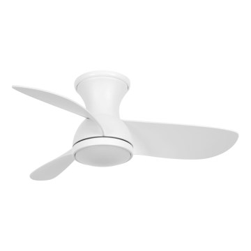 Lucci Air 51307149 - LED dimbare plafondventilator SYROS II LED/18W/230V 3000/4000/6000K Ø 76 cm wit + afstandsbediening