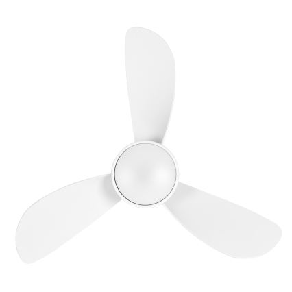 Lucci Air 51307149 - LED dimbare plafondventilator SYROS II LED/18W/230V 3000/4000/6000K Ø 76 cm wit + afstandsbediening