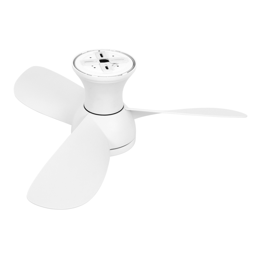 Lucci Air 51307149 - LED dimbare plafondventilator SYROS II LED/18W/230V 3000/4000/6000K Ø 76 cm wit + afstandsbediening