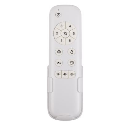 Lucci air 513072 - LED dimbare plafondventilator BRONX LED/18W/230V 3000/4000/6000K zwart/glanzend chroom + afstandsbediening