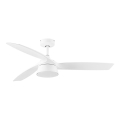 Lucci Air 513073 - LED-dimbare plafondventilator BRONX LED/18W/230V 3000/4000/6000K Ø 132 cm wit + afstandsbediening