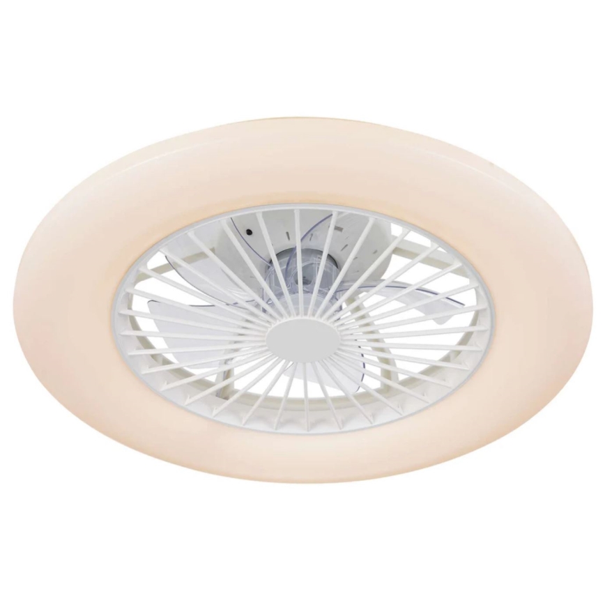 Lucci Air 513200 - LED Dimbare plafondlamp met ventilator OSLO LED/20W/230V 3000/4500/6500K wit + afstandsbediening