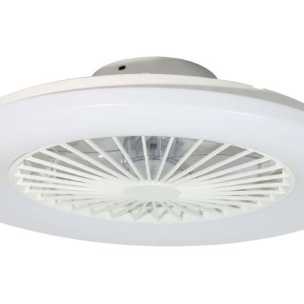 Lucci Air 513200 - LED Dimbare plafondlamp met ventilator OSLO LED/20W/230V 3000/4500/6500K wit + afstandsbediening