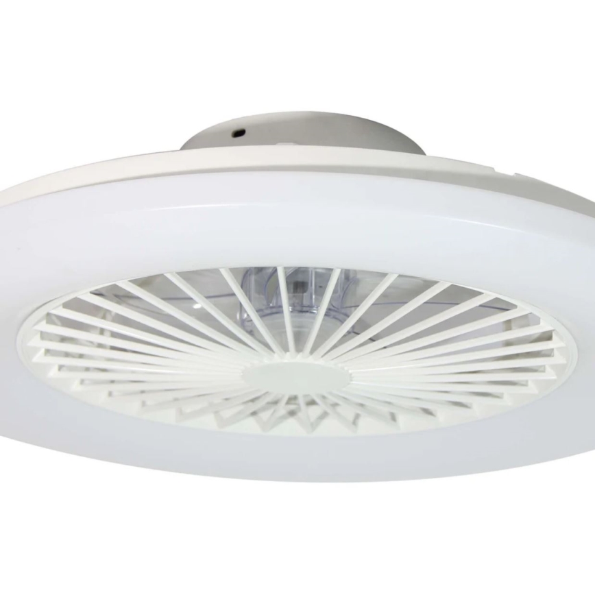 Lucci Air 513200 - LED Dimbare plafondlamp met ventilator OSLO LED/20W/230V 3000/4500/6500K wit + afstandsbediening