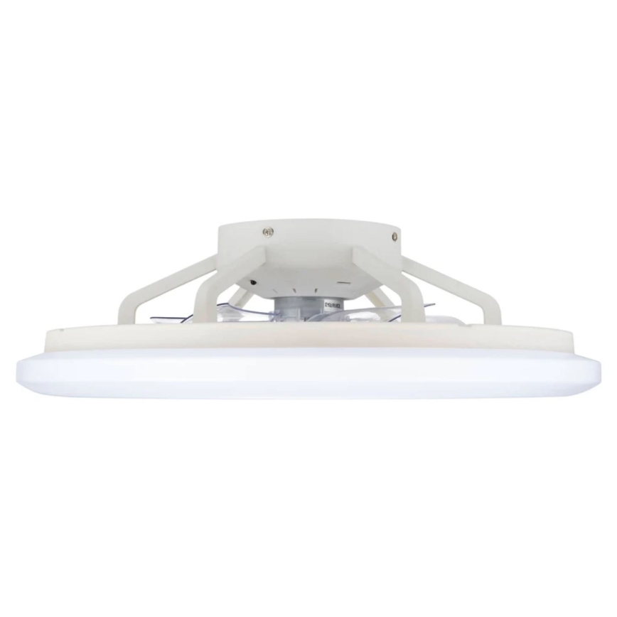 Lucci Air 513200 - LED Dimbare plafondlamp met ventilator OSLO LED/20W/230V 3000/4500/6500K wit + afstandsbediening