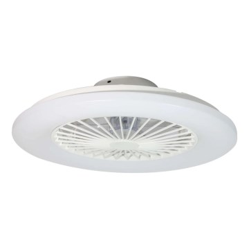 Lucci Air 513200 - LED Dimbare plafondlamp met ventilator OSLO LED/20W/230V 3000/4500/6500K wit + afstandsbediening