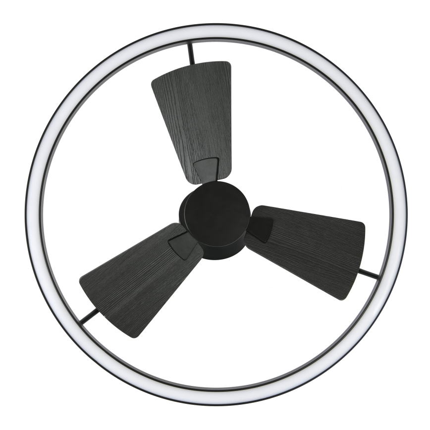 Lucci Air 516124 - LED dimbare plafondventilator CESSNA LED/36W/230V 3000/4000/5000K zwart + afstandsbediening