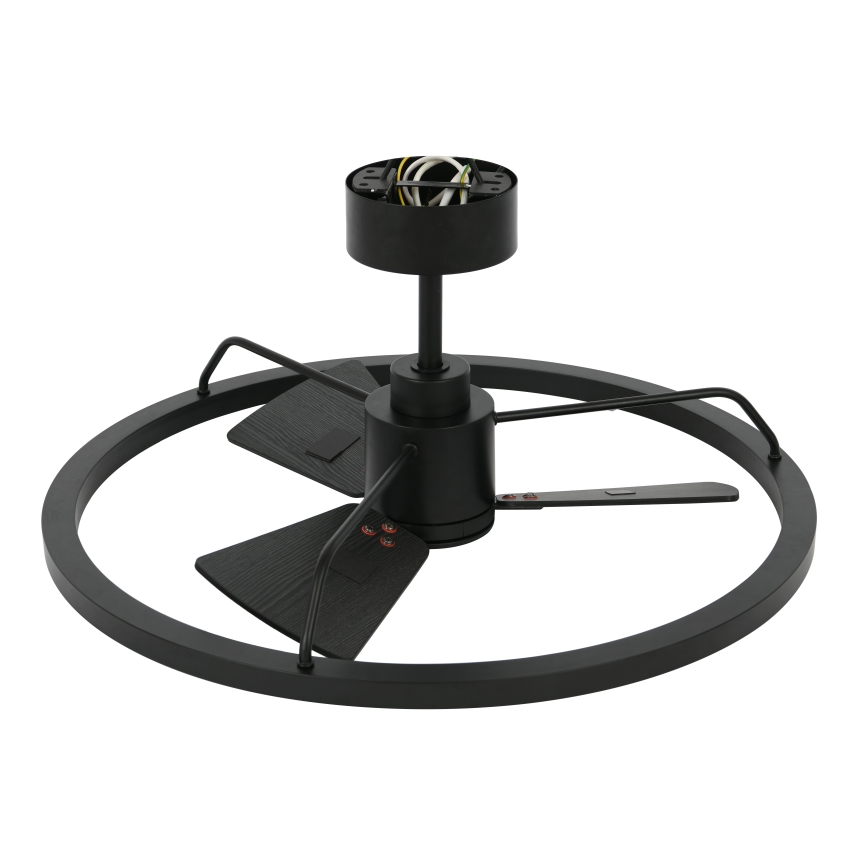 Lucci Air 516124 - LED dimbare plafondventilator CESSNA LED/36W/230V 3000/4000/5000K zwart + afstandsbediening