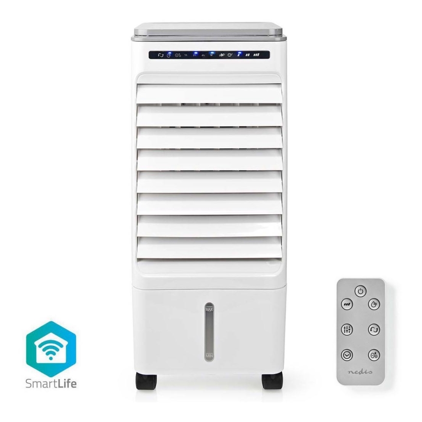 Luchtkoeler 65W/230V Wi-Fi Tuya wit + afstandsbediening