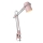 Lucide 05535/01/66 -  Tafel Lamp voor Kinderen met Clip BASTIN 1xE14/25W/230V roze
