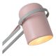 Lucide 05535/01/66 -  Tafel Lamp voor Kinderen met Clip BASTIN 1xE14/25W/230V roze