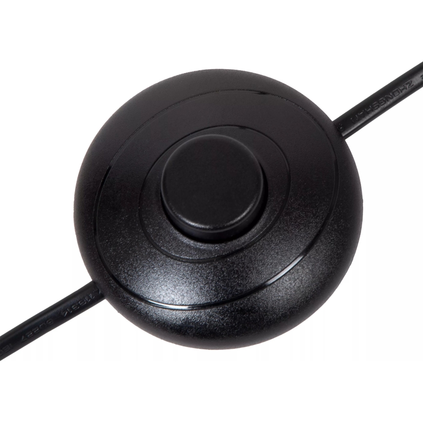 Lucide 09739/02/30 - Staande Lamp CLUBS 2xGU10/40W/230V zwart