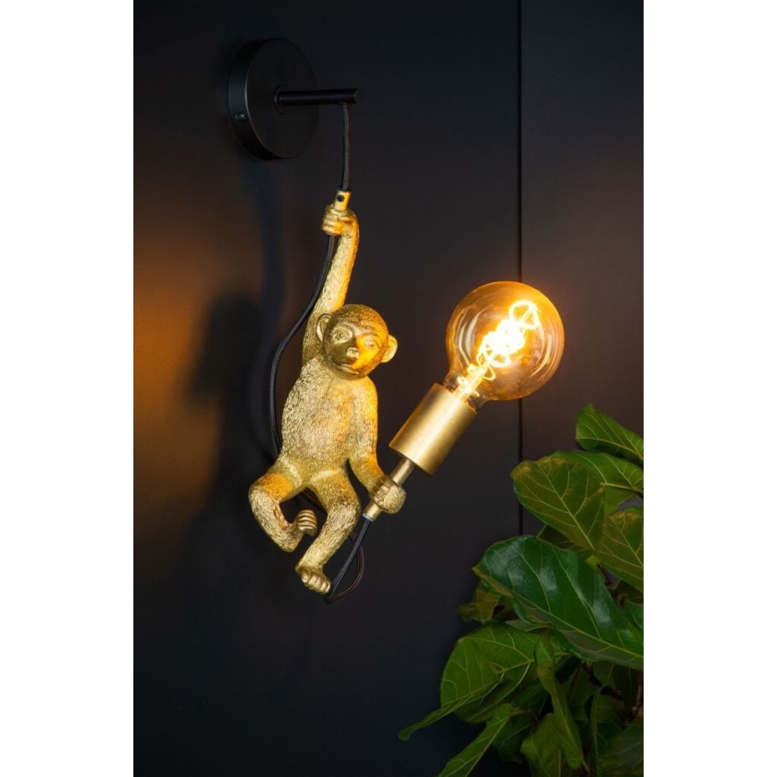 Lucide 10202/01/30 - Wandlamp EXTRAVAGANZA CHIMP 1xE27/60W/230V