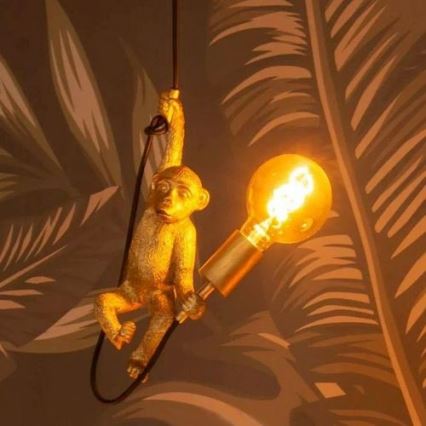 Lucide 10202/01/30 - Wandlamp EXTRAVAGANZA CHIMP 1xE27/60W/230V