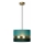 Lucide 10409/01/33 - Hanglamp aan een koord EXTRAVAGANZA TUSSE 1xE27/60W/230V groen