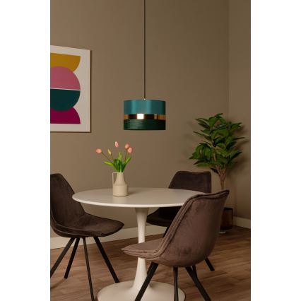 Lucide 10409/01/33 - Hanglamp aan een koord EXTRAVAGANZA TUSSE 1xE27/60W/230V groen