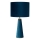 Lucide 10501/81/37 - Tafellamp EXTRAVAGANZA VELVET 1xE27/60W/230V blauw