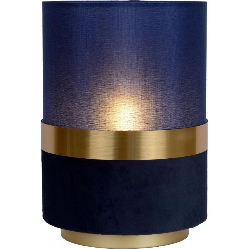 Lucide 10508/01/35 - Tafellamp EXTRAVAGANZA TUSSE 1xE14/40W/230V blauw