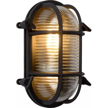 Lucide 11891/20/30 - Wandlamp voor buiten DUDLEY 1xE27/40W/230V IP65 zwart