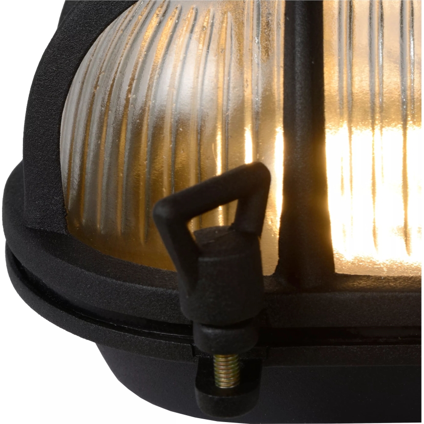 Lucide 11891/20/30 - Wandlamp voor buiten DUDLEY 1xE27/40W/230V IP65 zwart