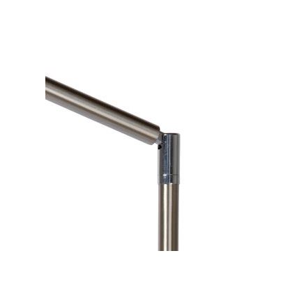 Lucide 12719/06/12 - Dimbare LED Staande lamp BERGAMO 1xLED/6W/230V mat chroom