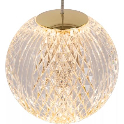 Lucide 13499/13/60 - Dimbare LED hanglamp aan een koord CINTRA 3xLED/4,7W/230V goud