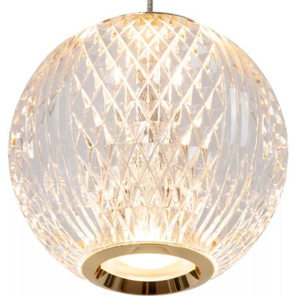 Lucide 13499/13/60 - Dimbare LED hanglamp aan een koord CINTRA 3xLED/4,7W/230V goud
