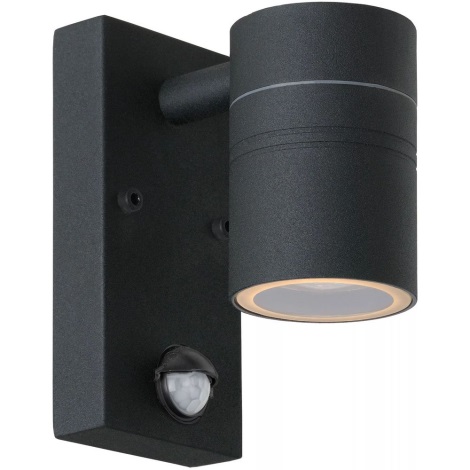 Lucide 14866/05/30 - LED Buitenverlichting met sensor ARNE-LED 1xGU10/5W/230V IP44