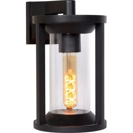 Lucide 15803/01/30 - Buiten wandlamp CADIX 1xE27/15W/230V IP65 zwart