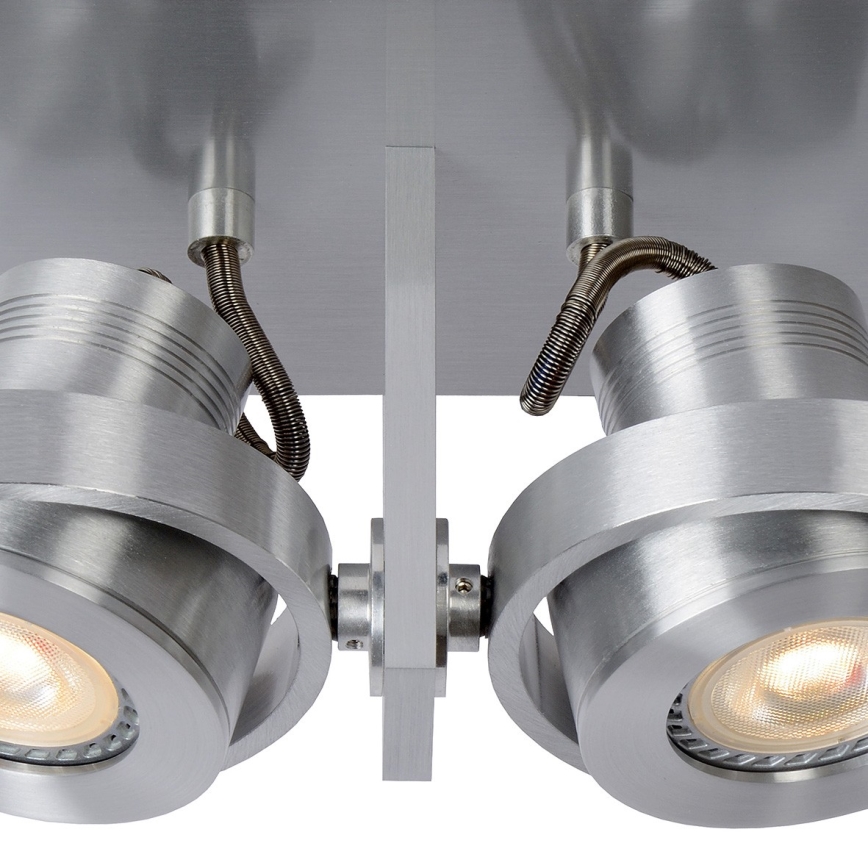 Lucide 17906/11/12 - Dimbare LED Spot LANDA 2xGU10/5W/230V mat chroom
