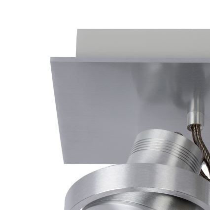 Lucide 17906/11/12 - Dimbare LED Spot LANDA 2xGU10/5W/230V mat chroom